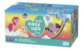 Pampers Easy Ups Training Underwear Girls, Size 6 4T-5T, 92 Count