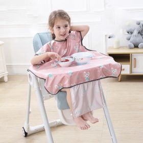 Dinner Sleeveless Bib Tray Baby Dirt-proof All-in-One (Option: Foundation bunny)