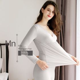 Single piece of autumn clothing for pregnant women (Option: Grey-L)