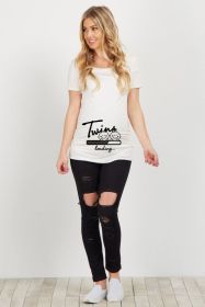 Maternity comfort top large women's Short Sleeve T-Shirt (Option: YF5150-XL)