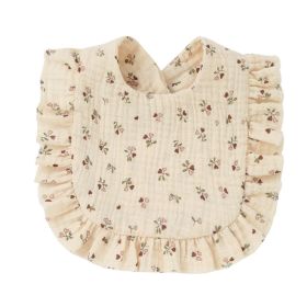 Baby Cotton Printed Gauze Bib (Option: 24style)