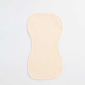 Cotton Gauze Layers Sweat-absorbing Towel Soft (Option: Milky White)