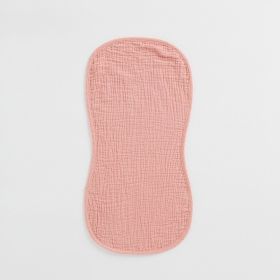 Cotton Gauze Layers Sweat-absorbing Towel Soft (Option: Dark Pink)