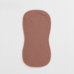 Cotton Gauze Layers Sweat-absorbing Towel Soft (Option: Carmine)