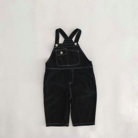 Baby Boy And Girl Solid Color Design Strap Rompers (Size/Age: 130 (7-8Y))