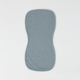 Cotton Gauze Layers Sweat-absorbing Towel Soft (Option: Dark Green)