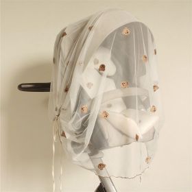 Full Baby Stroller Summer Mosquito Cover (Option: Bear Head)