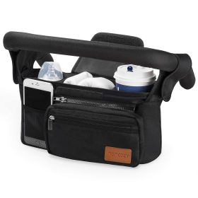 Baby Stylish And Versatile Storage Bag (Option: Black-34X12X15cm)