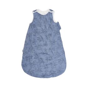 Autumn And Winter Sleeveless Bamboo Cotton Keep Baby Warm Constant Temperature Anti-startle Sleeping Bag (Option: OUT121 HB38-M)