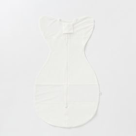 Newborn Swaddling Gro-bag Baby's Blanket Baby Cotton Blanket (Option: White-L)